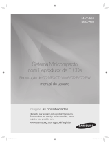 Samsung MAX-A55 Manual do usuário
