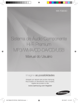Samsung MX-FS8000 Manual do usuário