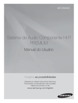 Samsung MX-HS6500 Manual do usuário