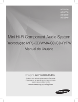 Samsung Mini System MX-J840 800 W Manual do usuário