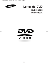 Samsung DVD-P255K Manual do usuário