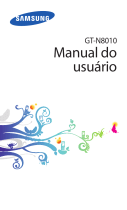 Samsung GT-N8010 Manual do usuário