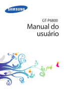 Samsung GT-P6800 Manual do usuário
