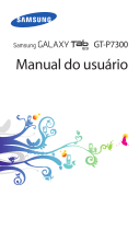 Samsung GT-P7300L/M16 Manual do usuário