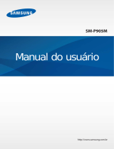 Samsung SM-P905M Manual do usuário