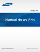 Samsung SM-P555M Manual do usuário