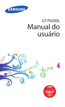 Samsung GT-P6200L Manual do usuário
