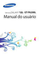 Samsung GT-P6200L Manual do usuário