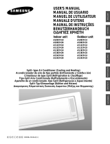 Samsung AS12CM1/XAZ Manual do usuário