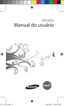 Samsung GT-C3312 Manual do usuário