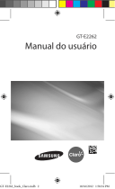 Samsung GT-E2262 Manual do usuário