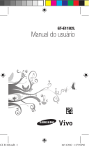 Samsung GT-E1182L Manual do usuário