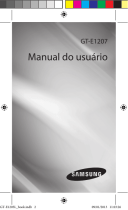 Samsung GT-E1207 Manual do usuário