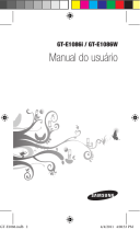 Samsung GT-E1086L Manual do usuário