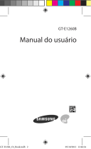 Samsung GT-E1260B Manual do usuário