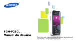 Samsung SGH-F250L Manual do usuário