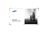 Samsung SPH-A820 Manual do usuário