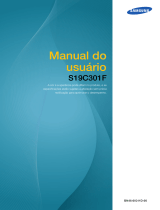 Samsung S19C301F Manual do usuário
