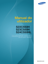 Samsung S23C550H Manual do usuário
