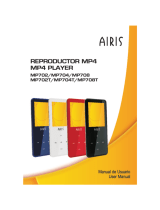 AIRIS MP702 Manual do proprietário