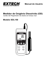 Extech Instruments SDL150 Manual do usuário