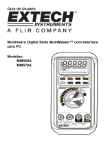 Extech Instruments MM560A Manual do usuário