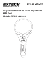 Extech Instruments CA3018 Manual do usuário