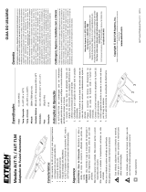 Extech Instruments AUT-TL Manual do usuário
