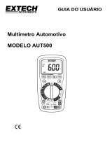 Extech Instruments AUT500 Manual do usuário