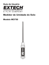 Extech Instruments MO750 Manual do usuário