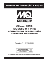MQ Multiquip MT74FA Instruções de operação