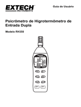 Extech Instruments RH350 Manual do usuário