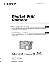 Sony Cyber Shot DSC-S70 Manual do usuário