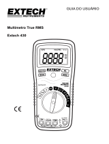 Extech Instruments EX430 Manual do usuário