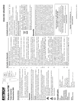 Extech Instruments AUT80 Manual do usuário
