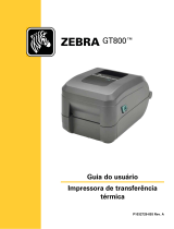 Zebra GT800t Manual do proprietário