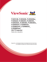 ViewSonic PJD6653ws Manual do proprietário