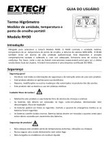 Extech Instruments RH30 Manual do usuário