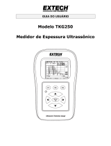 Extech Instruments TKG250 Manual do usuário