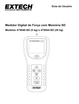 Extech 475044-SD Manual do usuário