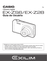 Casio EX-Z28 Manual do usuário