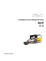 Wacker Neuson RCP-20/115 Manual do usuário