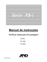 AND FS-i Series Manual do usuário