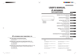 Mitsubishi Heavy Industries DXK12Z5-S Manual do usuário