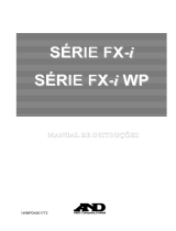AND FX-iWP Series Manual do usuário