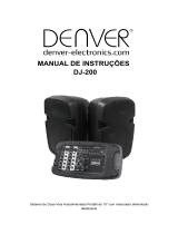 Denver DJ-200 Manual do usuário