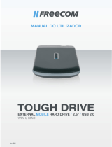 Freecom Tough Drive USB 2.0 Manual do usuário