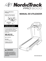 NordicTrack Pro 3000 Treadmill Manual do usuário
