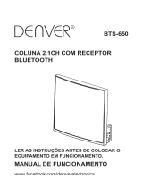 Denver BTS-650WHITE Manual do usuário