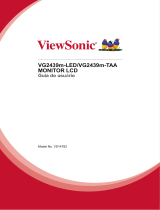 ViewSonic VG2439m-LED-S Guia de usuario